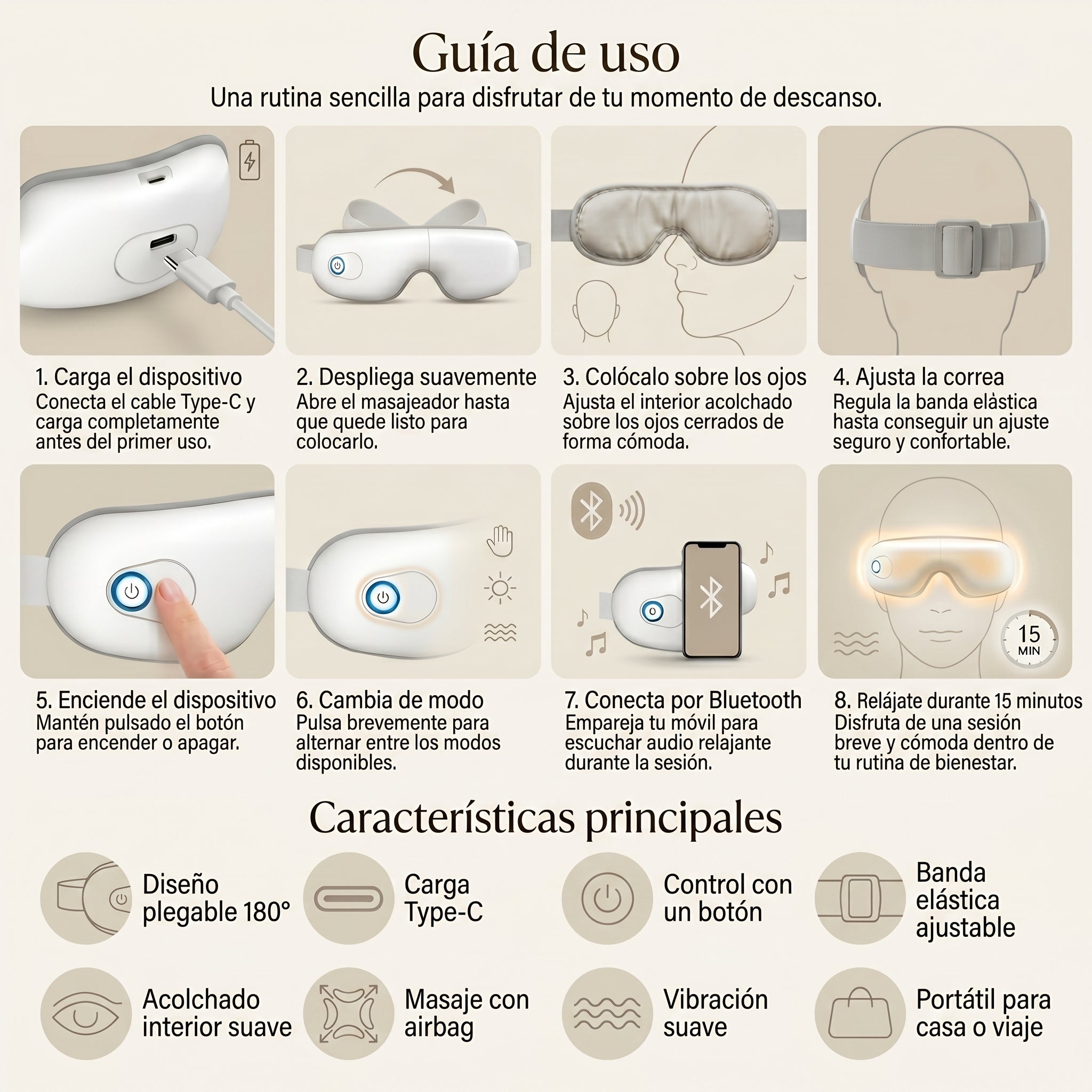 Masajeador ocular SERENŌ™ — vista 4